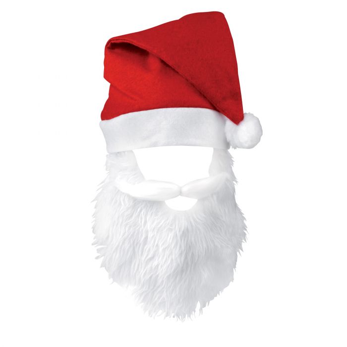 santa beard and hat png