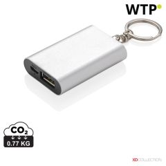 1.000 mAh Schlüsselanhänger Powerbank, Silber, XDP324.190