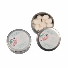 Werbe-süßigkeiten midi clic clac dose, ohne zucker