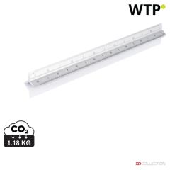 Aluminijski trokutasti ravnalo - 30cm, srebro, XDP165.132