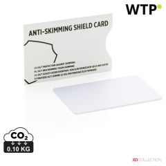 Anti-Skimming RFID-Schutzkarte mit aktivem Störchip, Weiß, XDP820.523