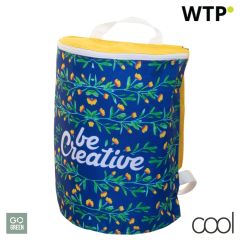 CreaCool Back, custom RPET cooler backpack, white, AP716777-01