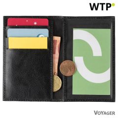 Kreditkartenetui, RFID-Schutz, Schwarz, V9914-03