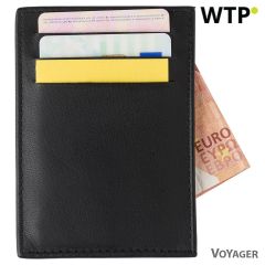 Kreditkartenetui, RFID-Schutz, Schwarz, V9916-03