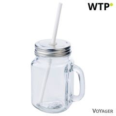 Staklenka za piće 480 ml s slamkom, mješoviti, V8485-00