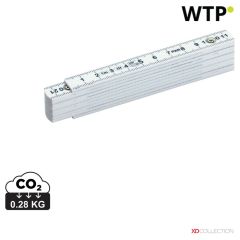Stakloplastični preklopni metar, bijela, XDP6207H-E