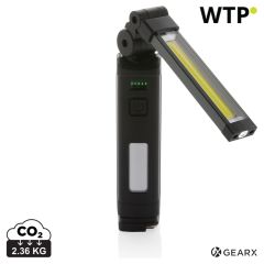 Gear X RCS rPlastic USB punjiva radna svjetiljka, crno, XDP513.142
