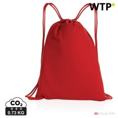 Impact AWARE nahrbtnik z vrvico iz recikliranega bombaža 145g, rdeča, XDP762.634