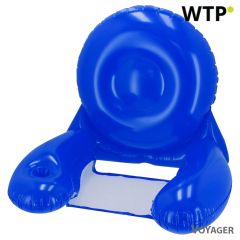 Sedia da spiaggia gonfiabile, blu, VA745-11