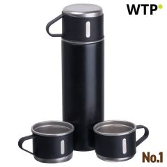 Set di borracce isolate Islanda, nero, EG538703