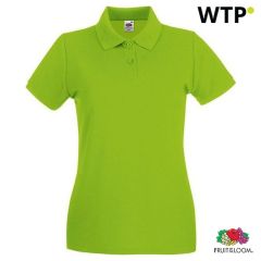 Damen Premium Polo, lime, EGFN014208