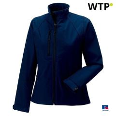 Damen Softshell-Jacke, blaue Marine, EGJZ140F.04.1
