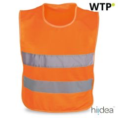 MIKE, reflektirajući dječji prsluci od 100% poliestera, naranča, 98501-128