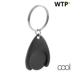 Nelly, privjesak za ključeve s kovanicom, black, AP800375-10