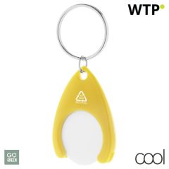 Neppy, RABS privjesak za ključeve s novčićem za kolica, yellow, AP874021-02