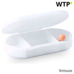 Kutija za tablete s 3 odjeljka, bijela, V8501-02
