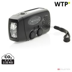 RescueWave RCS recycled plastic emergency radio, črna, XDP326.4301