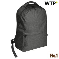 RPET Rucksack Rimini, Schwarz, EG366003
