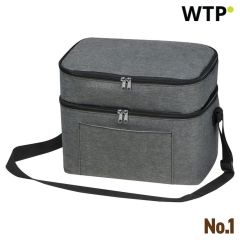 RPET Kühltasche Perth, dunkelgrau, EG297877