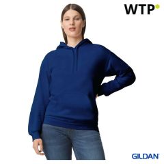 Softstyle® srednje težka flis kapuca za odrasle, mornarsko modra, EGGISF500NV-2XL
