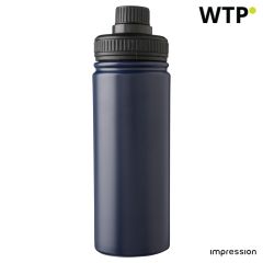 Edelstahl doppelwandige Trinkflasche 500 ml Chad, Blau, 1171296-005999999