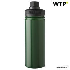 Edelstahl doppelwandige Trinkflasche 500 ml Chad, Grün, 1171296-004999999
