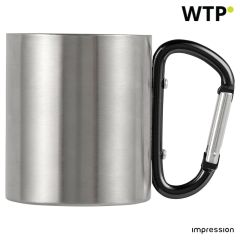 Mug Nella iz nerjavečega jekla z dvojno steno, črna, 8245-001999999