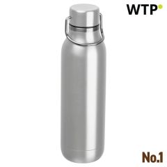 Staklena boca od nehrđajućeg čelika Borgholm 600 ml, siva, EG533107