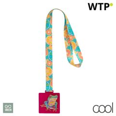 Subdal Colour Square, prilagođena medalja, pink, AP716845-25T