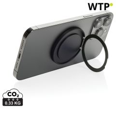 Terra Magnetic RCS plastični magnetski držač za telefon s prstenom, siva, XDP301.6702