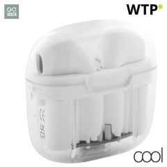 Trance, RABS transparent wireless earphones, white, AP864031-01