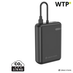 Urban Vitamin Fullerton RCS recycelbare 10.000 20W PD Powerbank, Schwarz, XDP322.8701