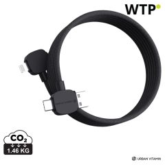 Urban Vitamin Stockton 65W RCS RTPE/RPET magnetisches Kabel, Schwarz, XDP302.7101