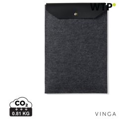 VINGA Albon GRS reciklirana filc torbica za laptop 15, crno, XDV788101