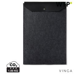 VINGA Albon GRS reciklirana filc torbica za laptop 17, crno, XDV788111