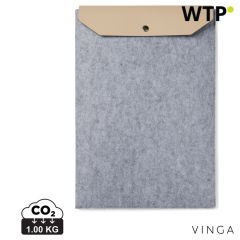 VINGA Albon GRS reciklirana filc torbica za laptop 17, siva, XDV788112