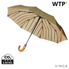 VINGA Bosler AWARE reciklirani pet 21 sklopivi kišobran, zelena, XDV850017
