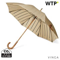 VINGA Bosler AWARE recycelter PET 23 Regenschirm, Beige, XDV850009