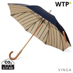 VINGA Bosler AWARE recycelter PET 23 Regenschirm, blaue Marine, XDV850005