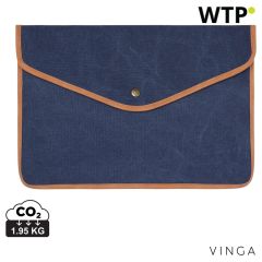 VINGA Bosler GRS reciklirana platnena futrola za laptop 16, plava mornarica, XDV7880425