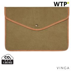 VINGA Bosler GRS reciklirana platnena futrola za laptop 16, zelena, XDV7880407