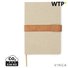 VINGA Bosler RCS Notizbuch aus recyceltem Papier, Beige, XDV773309