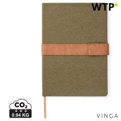 VINGA Bosler RCS Notizbuch aus recyceltem Papier, Grün, XDV773307