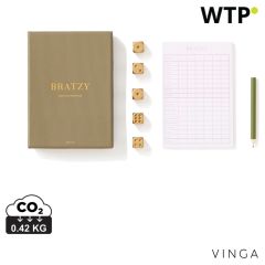 VINGA Bratzy Kaffeetischspiel, Grün, XDV9152
