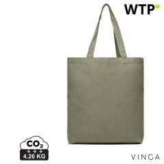 VINGA Hilo AWARE Tasche aus recycelter Leinwand, Grün, XDV762027