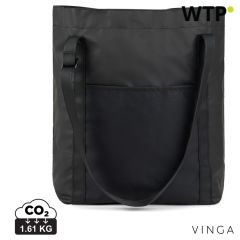 VINGA Livorno GRS Tasche aus recyceltem Polyester, Schwarz, XDV7620401