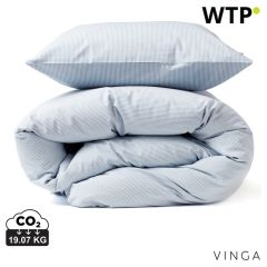 VINGA Montgomery premium cotton bed linen, 4 pcs set, plava, XDV19145004