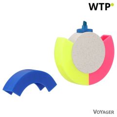 Visoklighter od pšenice u obliku kruga, bež, VA366-20